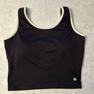 Lululemon Athletica Black and White Tank